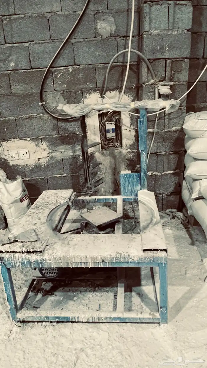 معدات مصنع رخام صناعي ومنشار رخام 6 متر كهربائي 8