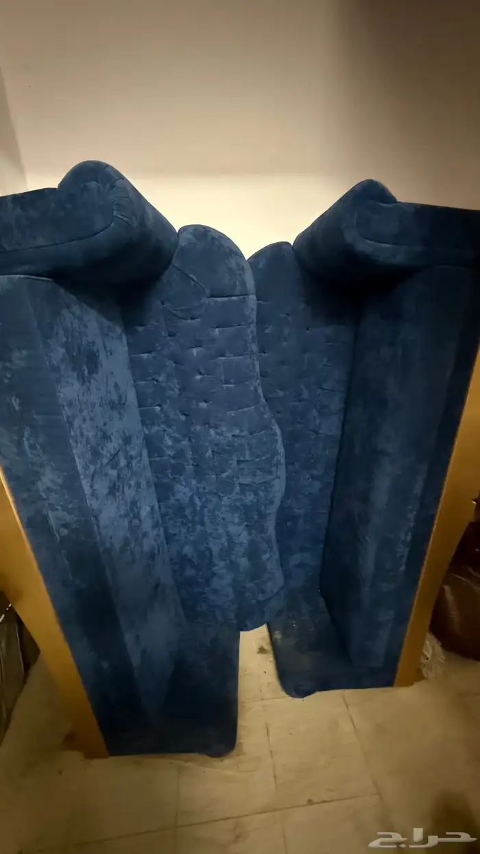 اثاث مستعمل نظيف جدا  نجف  كنب 3وصلات مرتبتين سليب هاي نظيفة 3