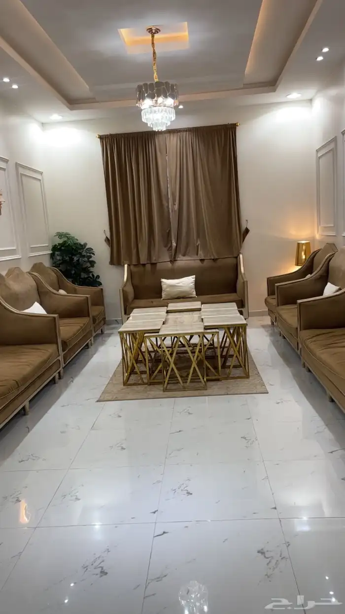 كنب صاله مقاس 5 4 3
