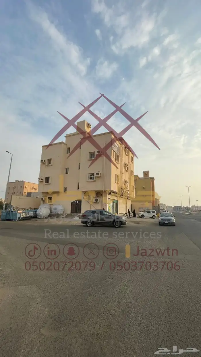 عمارة تجارية في جنوب مدينة جيزان 1