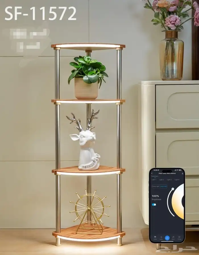 رفوف زوايا ملونه وساده 17