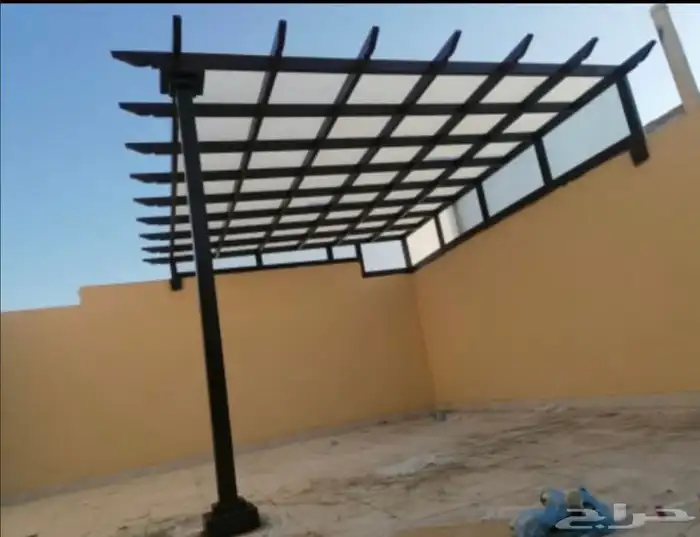 مظلات حديديه 2