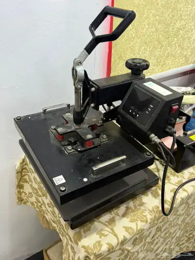 مكبس حراري وطابعه ابيسون سبلميشن مع ملحقاتها الطابعه 7 في 1 0