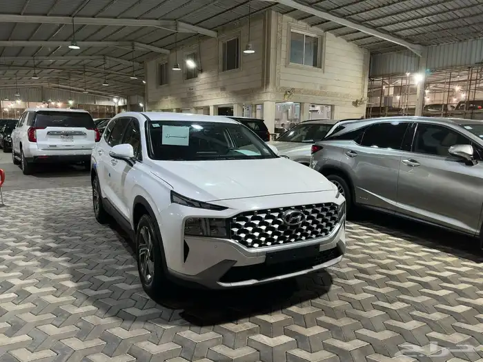 هيونداي سنتافي 2021 ديزل بطاقة جمركية وارد كوريا 5