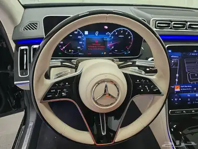 مرسيدس S580 شبه جديد داخل اوف وايت 2022 عرض ناري 7
