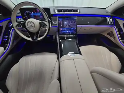 مرسيدس S580 شبه جديد داخل اوف وايت 2022 عرض ناري 8
