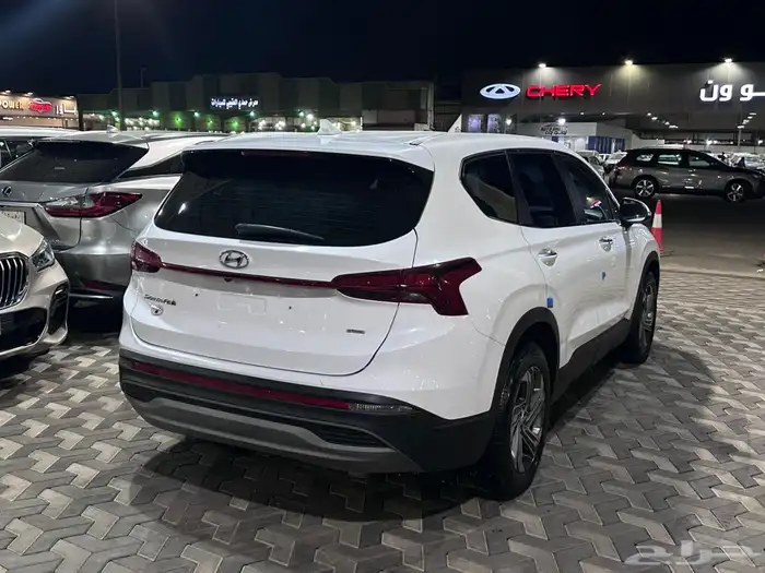 هيونداي سنتافي 2021 ديزل بطاقة جمركية وارد كوريا 7