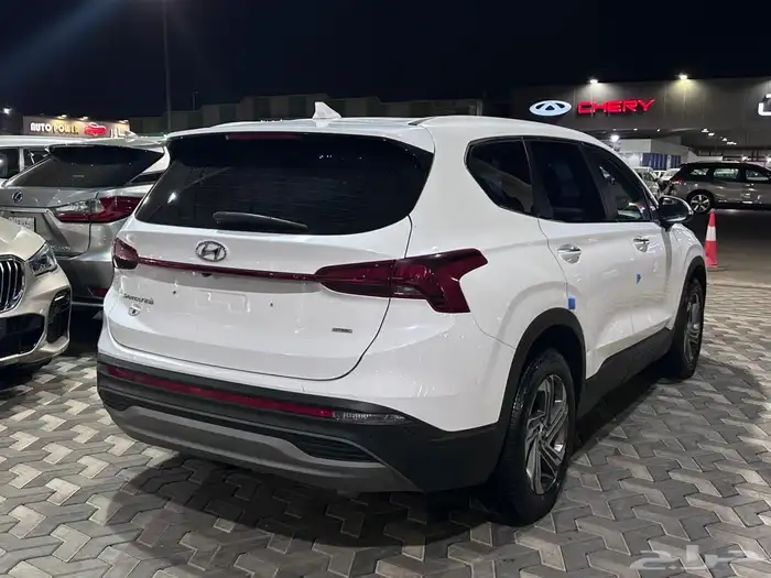 هيونداي سنتافي 2021 ديزل بطاقة جمركية وارد كوريا 14