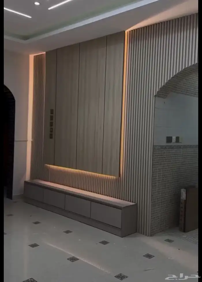 ديكور مداخل شيبوردبديل خشب مرايا 4