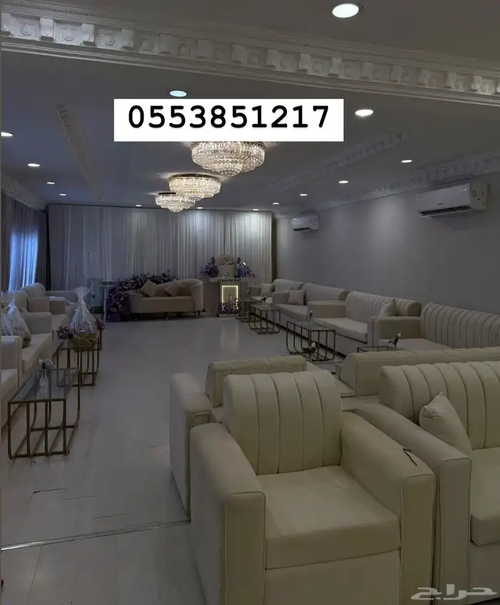 ايجار كنب جلد مفرد ابيض وكنب مخمل مفرد كنب اسود 19