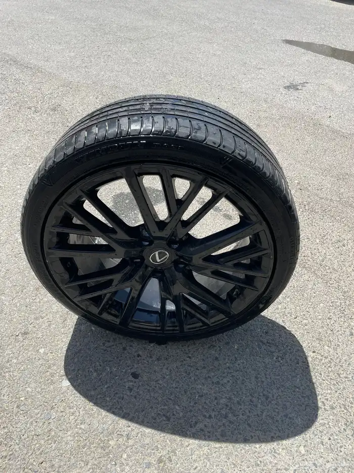 2جنوط لكزس جي اس 350 Lexus مقاس 19 1