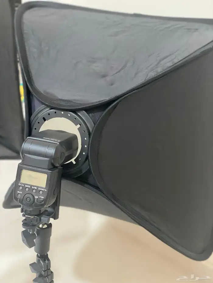 سوفت بوكس كاميرا مع حامل متنقل وجودة عالية soft box 2