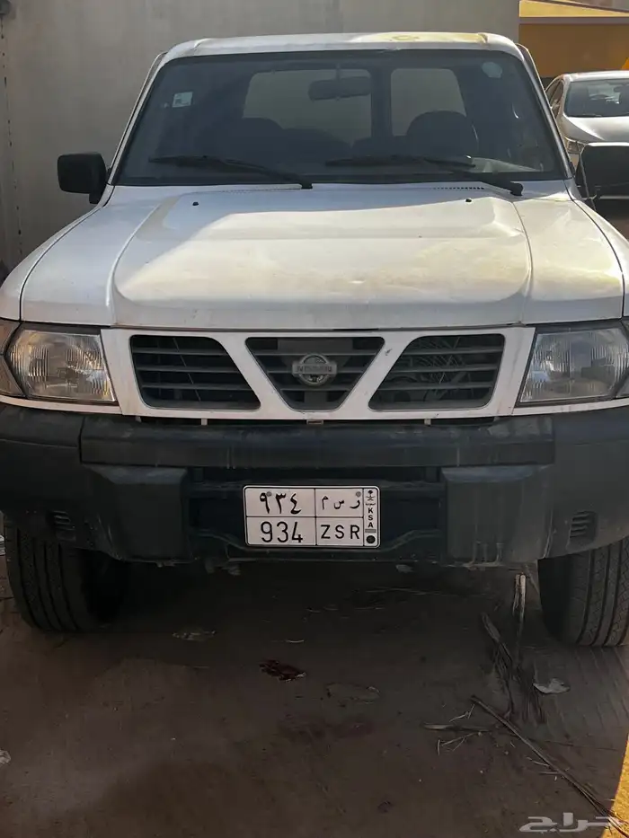 جيب نيسان موديل 99 على الشرط عضلات ومكينه والقير وبودي 0