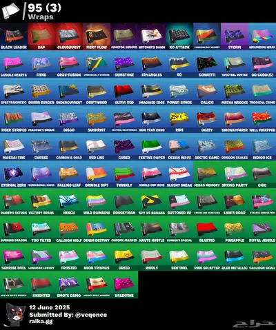 حساب فورت نايت ايكونيك وتويتش مضمون من السحب 5