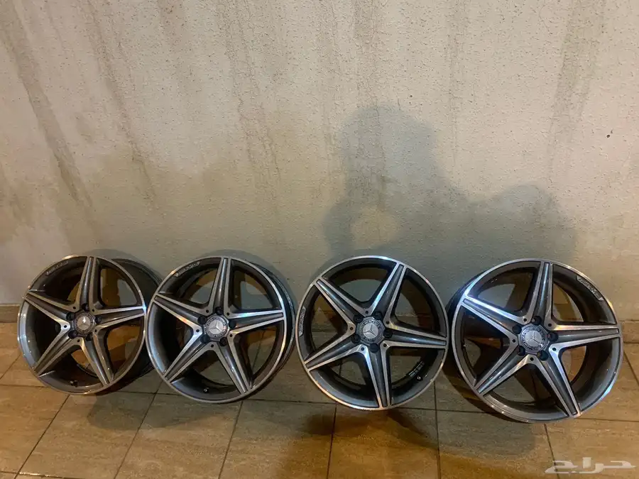 جنوط مرسيدس بنز اي ام جي AMG وكالة اصلي مقاس 18 0
