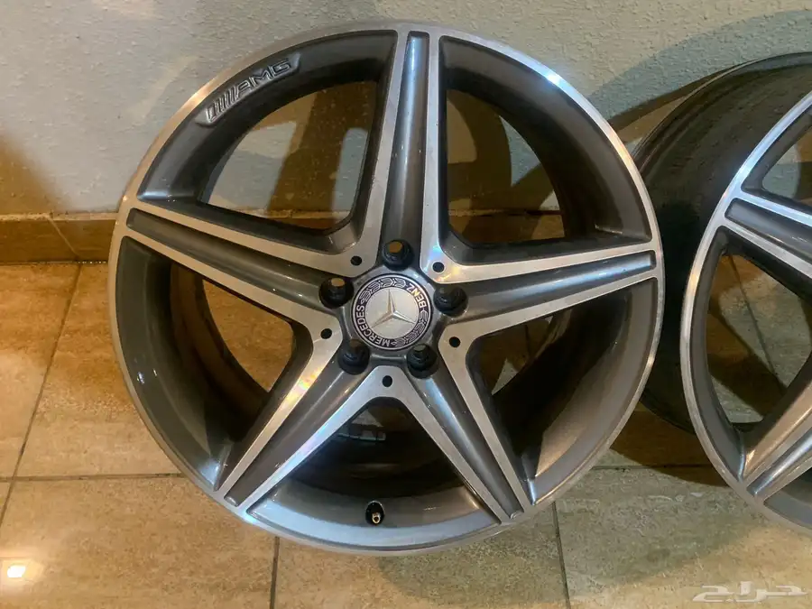 جنوط مرسيدس بنز اي ام جي AMG وكالة اصلي مقاس 18 1