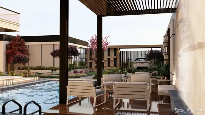 تصميم احترافي حدائق فلل لاندسكيب تصميم استراحات مميزة 3