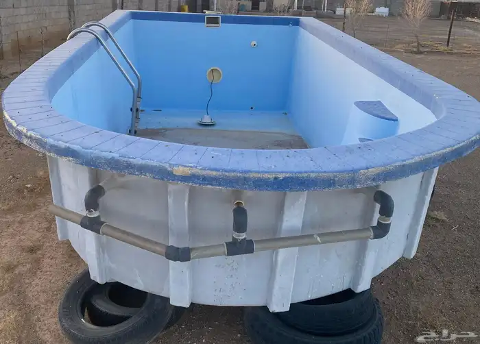 مسبح فيبر قلاس أزرق 3