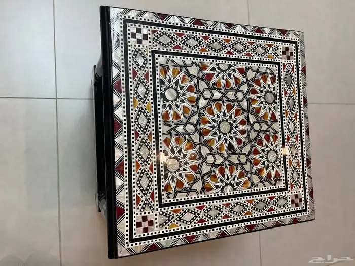 طقم طاولات خدمة صدف جديد 6