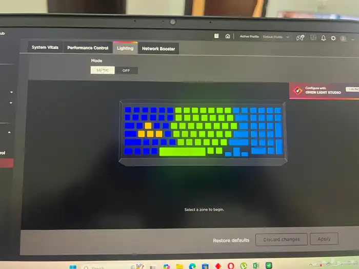 لابتوب HP OMEN بحالة ممتازة 10
