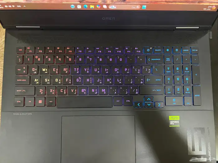 لابتوب قيمنق hp مواصفات عالية core i9hx رام 16 2