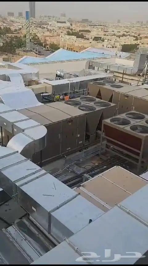 مكيفات مركزي HVAC توريد تركيب دكت تمديد تشلر باكج VRF مخفي 5