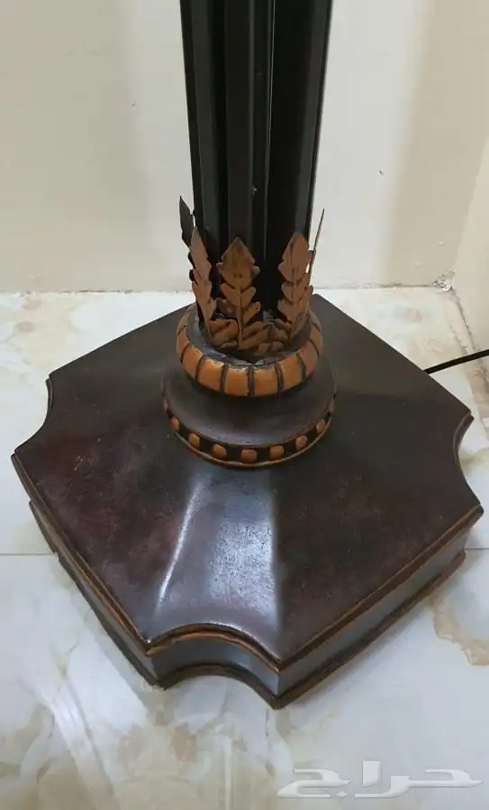 أباجورة نحاسية أرضية 2