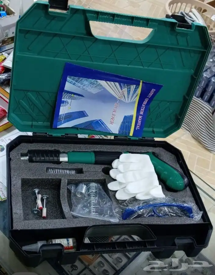 مسدس التثبيت مع 20 طلق ب69 ريال فقط 0