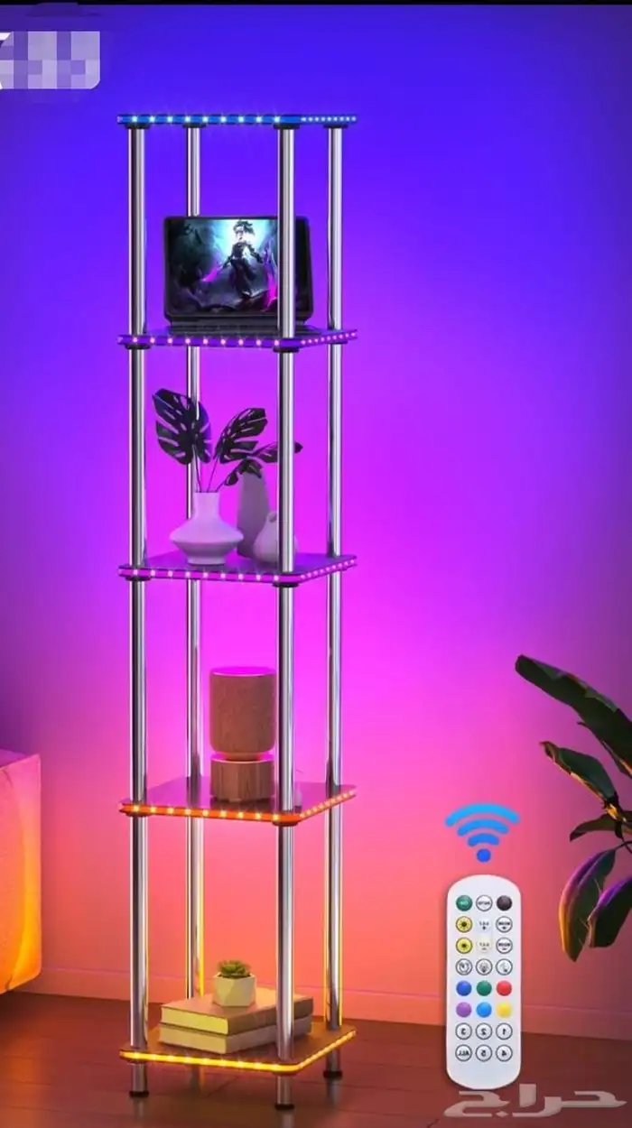 رفوف زوايا ملونه وساده 2