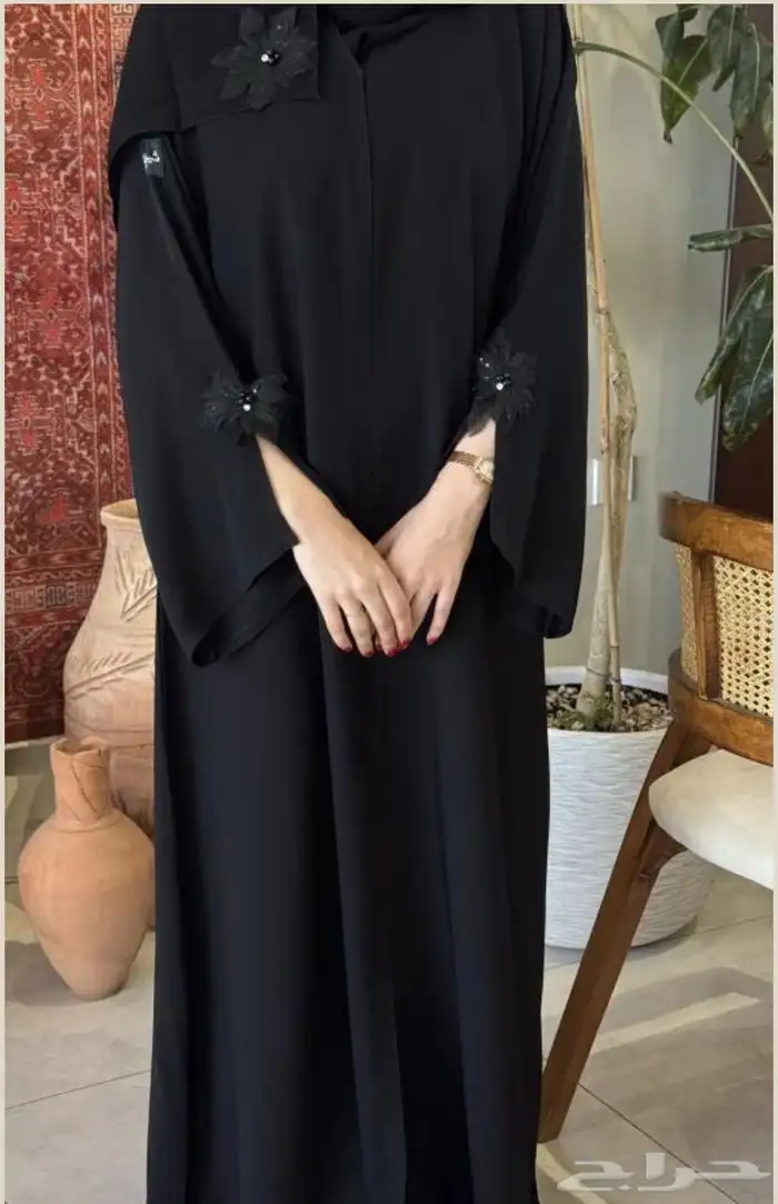 متوفر عندي بلبيت نقابات حرير ملكي عبايات 5