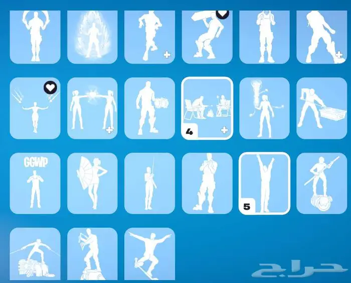 حساب فورت نايت تم البيع 9