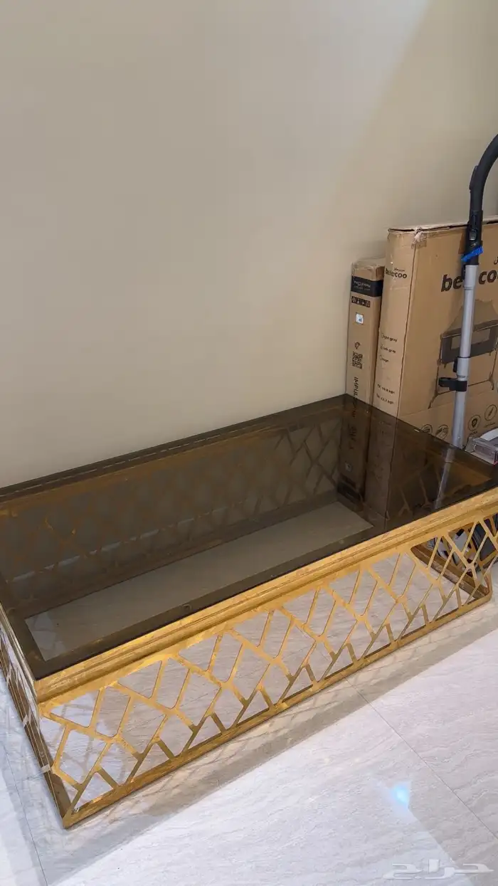 كنب جديد وطاوله استيل 6