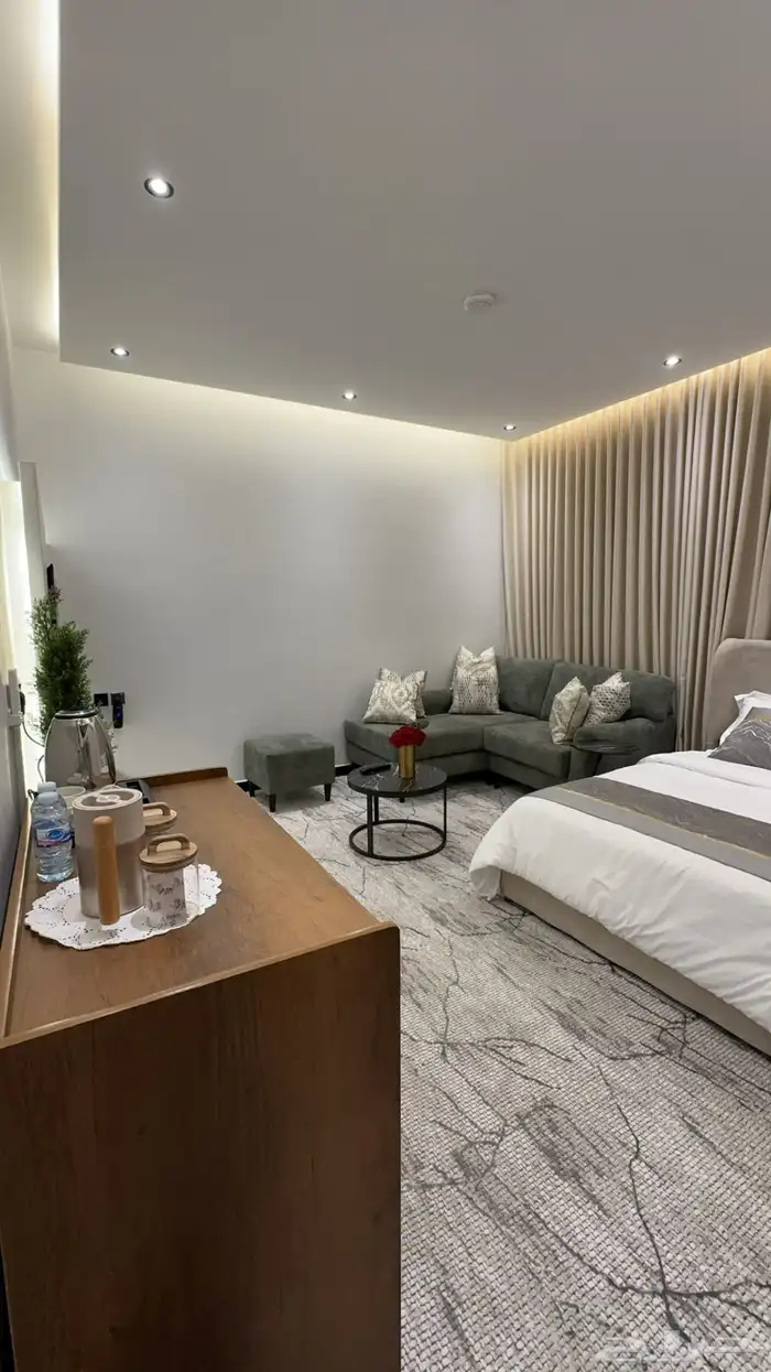 أستديو فندقي فاخر للإيجار اليومي والأسبوعي 0