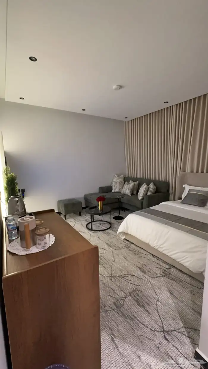 أستديو فندقي فاخر للإيجار اليومي والأسبوعي 5