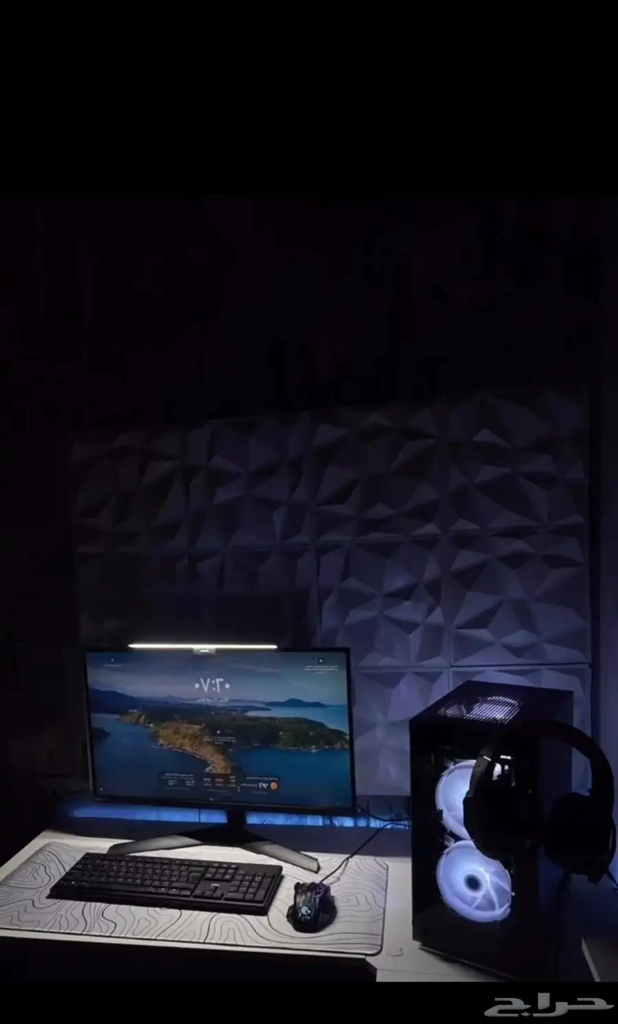 شاشه LG 27 بوصه معه كرتونها وضمان من جرير 0