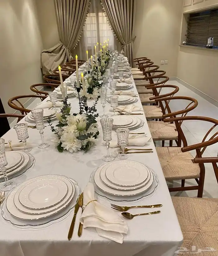 تنسيق طاولة عشاء vip الرياض 2