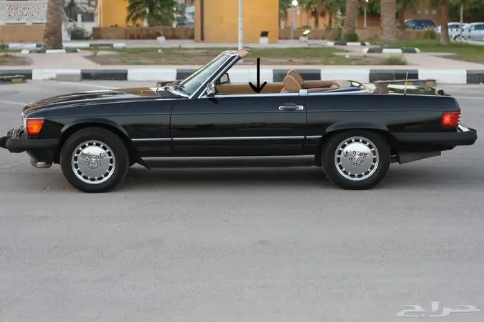 مرسيدس 560 SL موديل 1989 7