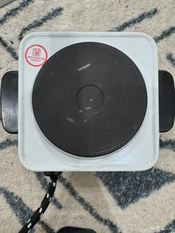 موقد ( قز ) كهربائي صغير وذف بالسفر خفيف الوزن 0
