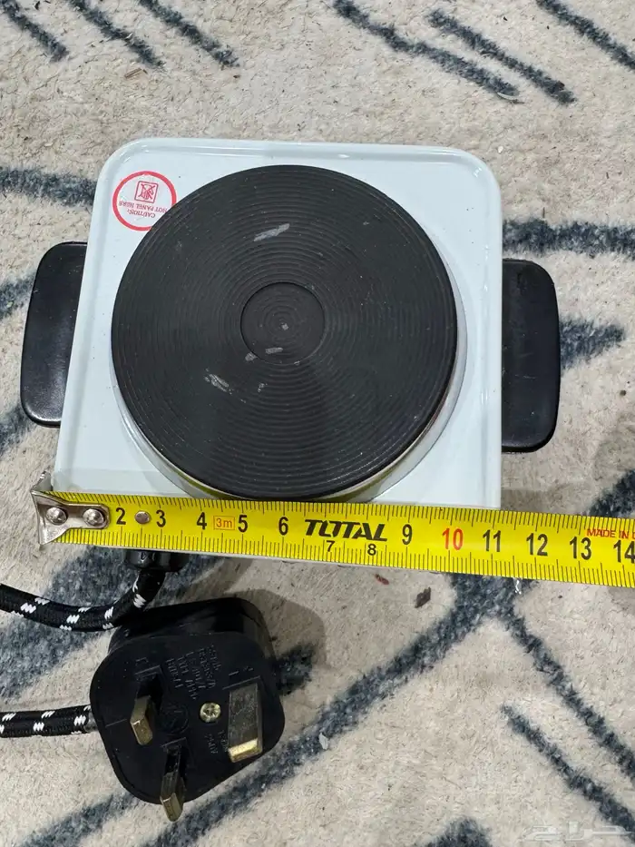 موقد ( قز ) كهربائي صغير وذف بالسفر خفيف الوزن 4