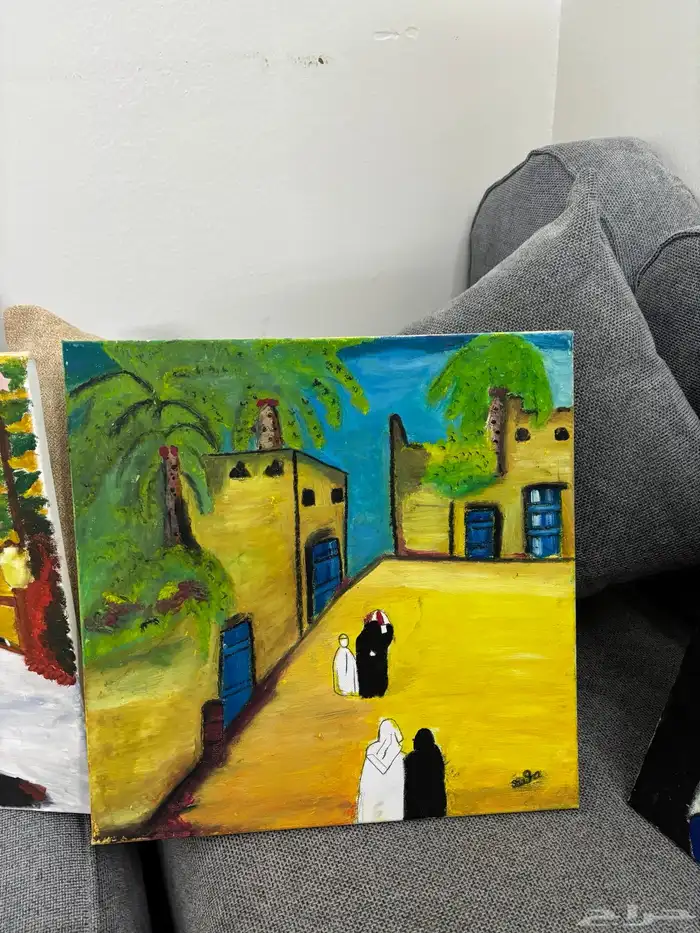 للبيع رسمات يدوي على السوم كل وحده بسعر التواصل خاص 3