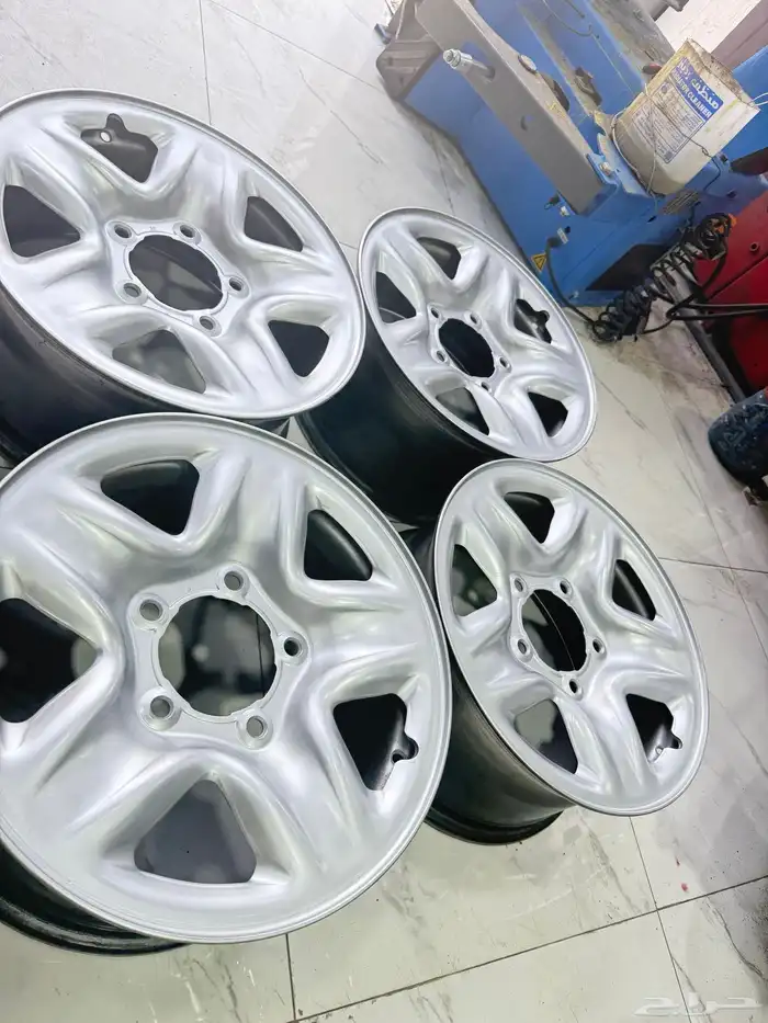 جنوط جيب لاند كروزرر ديازل مقاس 17 اصلي وكاله 8 إنش 3