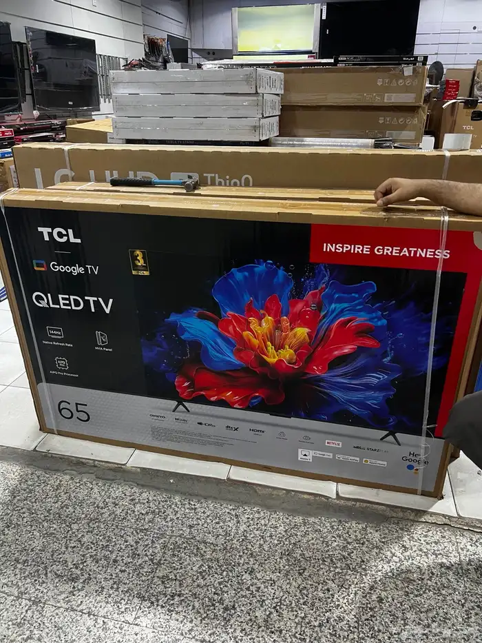 يوجد لدينا تلفزيونات TCL  LG   Samsung وشركات اخرى 7
