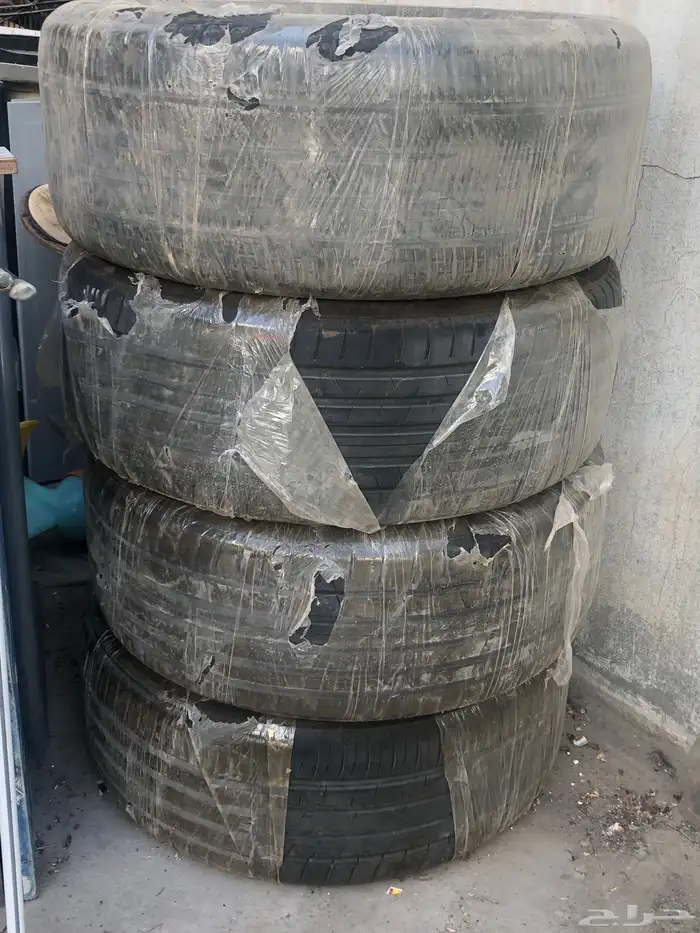 كفرات شبه جديد اربعة حبات للبيع 1