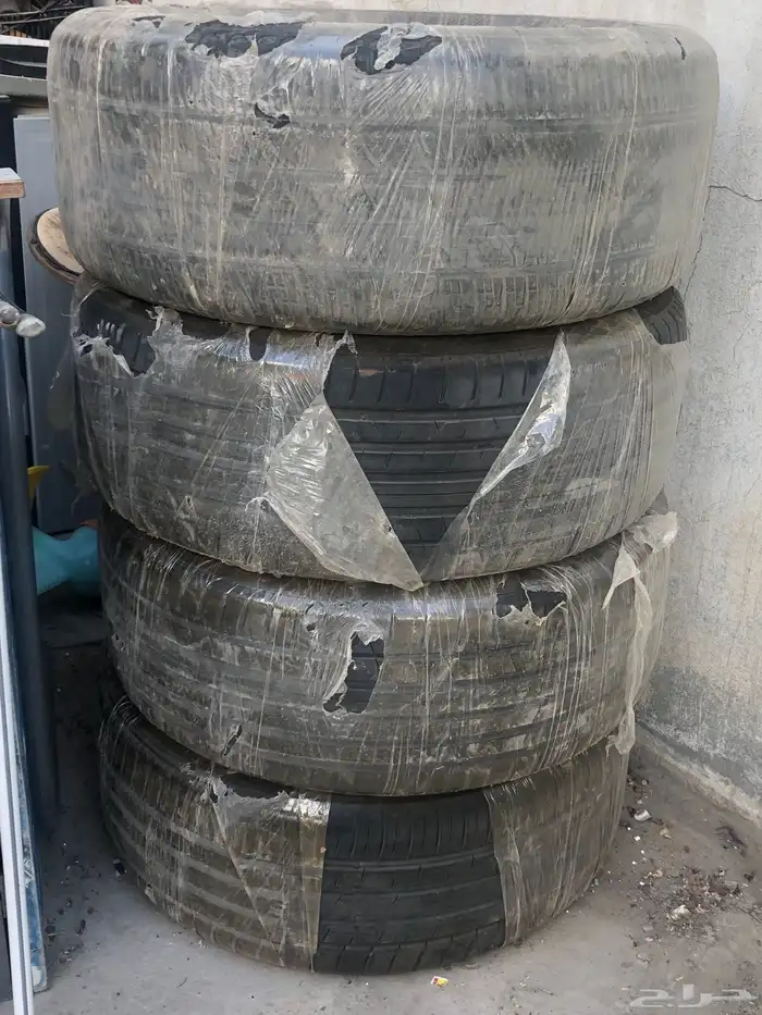 كفرات شبه جديد اربعة حبات للبيع 2