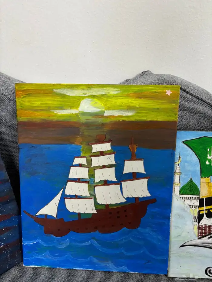 للبيع رسمات يدوي على السوم كل وحده بسعر التواصل خاص 5