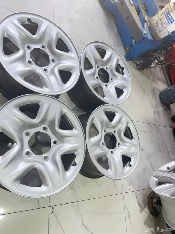 جنوط جيب لاند كروزرر ديازل مقاس 17 اصلي وكاله 8 إنش 6