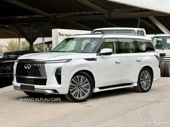انفنيتي QX80. نص فل سينسوري. مع صيانه مجانيه 10