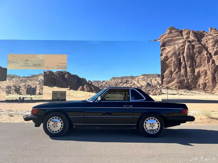 مرسيدس 560 SL موديل 1989 0