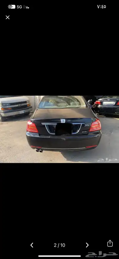 سيارة أم جي750 MGللبيع تشليح موديل 2012 0