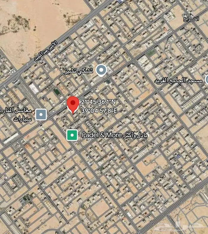 ارض سكنية للبيع في حي الشراعGD861 3